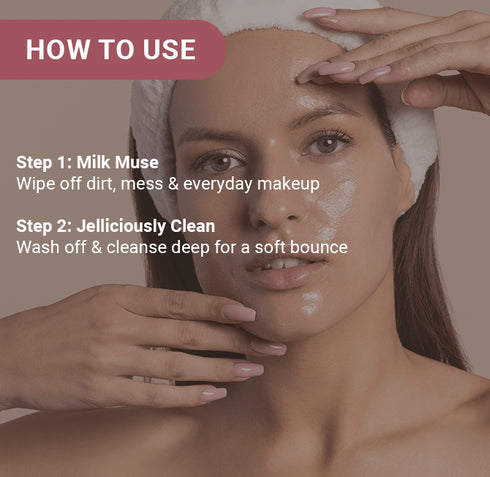 Neude Milk-Rich Daily Double Cleansing Routine